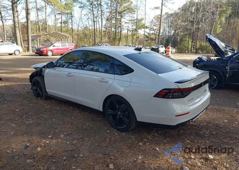 2025 Honda Accord Hybrid Sport-L из США, поврежденный, VIN 1HGCY2F71SA053777